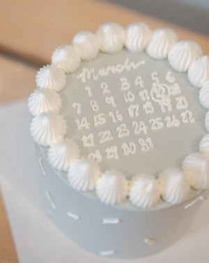 Calendar Theme Cake by Bamboo Green Florist, Penang, photo 3