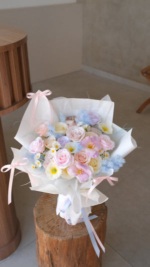 Candy Blossom- Soap Flowers Soap Flower Bouquet by Bamboo Green Florist, Penang
