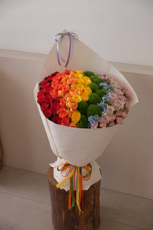 Chroma Garden Bouquet by Bamboo Green Florist, Penang, photo 2