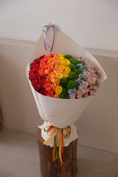 Chroma Garden Bouquet by Bamboo Green Florist, Penang, photo 2