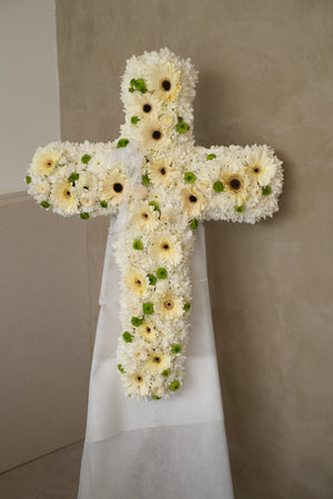 Cross Wreath by Bamboo Green Florist, Penang, photo 2