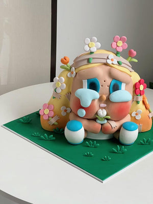 Cry Baby Plush Cake (Garden-Inspired) by Bamboo Green Florist, Penang, photo 2
