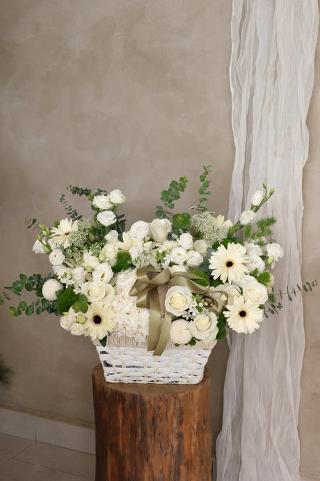 Battlestone Condolence Wreath by Bamboo Green Florist, Penang
