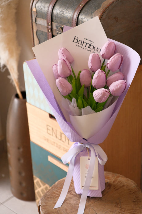 Tulipa - Soap Flowers Soap Flower Bouquet by Bamboo Green Florist, Penang, photo 2