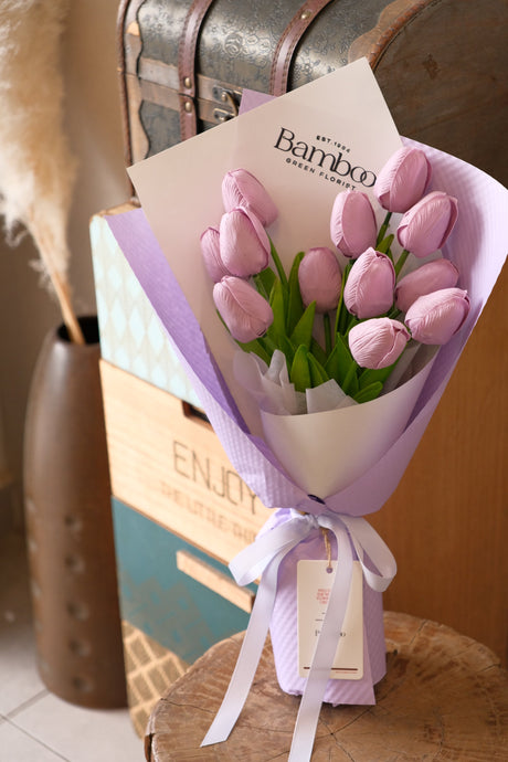 Tulipa - Soap Flowers Soap Flower Bouquet by Bamboo Green Florist, Penang, photo 3