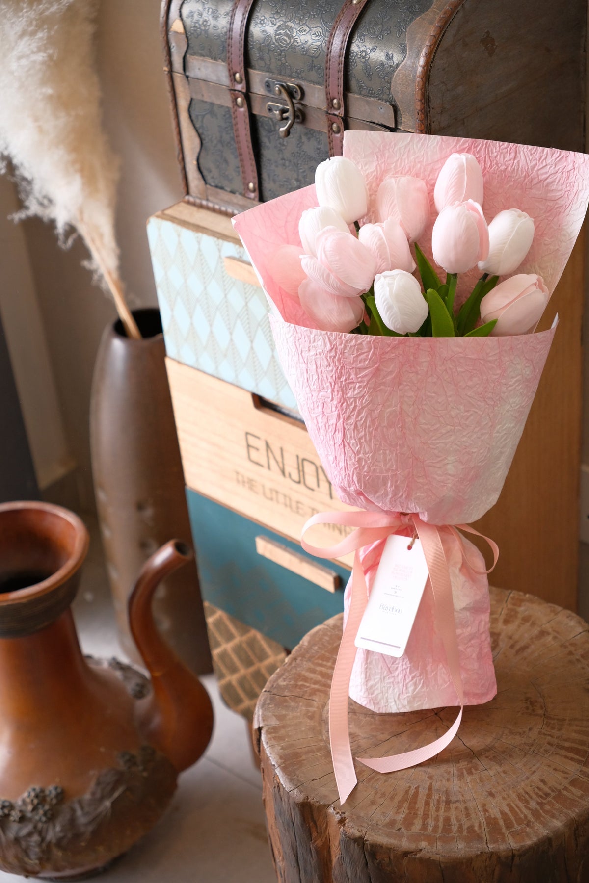 Tulipa - Soap Flowers Soap Flower Bouquet by Bamboo Green Florist, Penang, photo 5