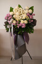 Plato Condolence Flowers by Bamboo Green Florist, Penang
