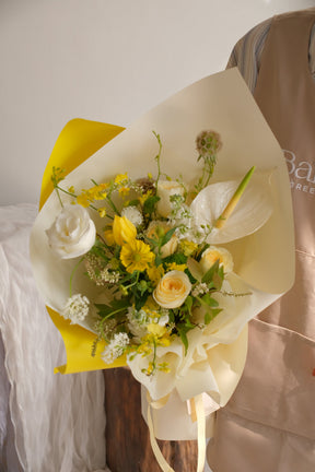 Omakase - Make Lemonade Vase Arrangement by Bamboo Green Florist, Penang