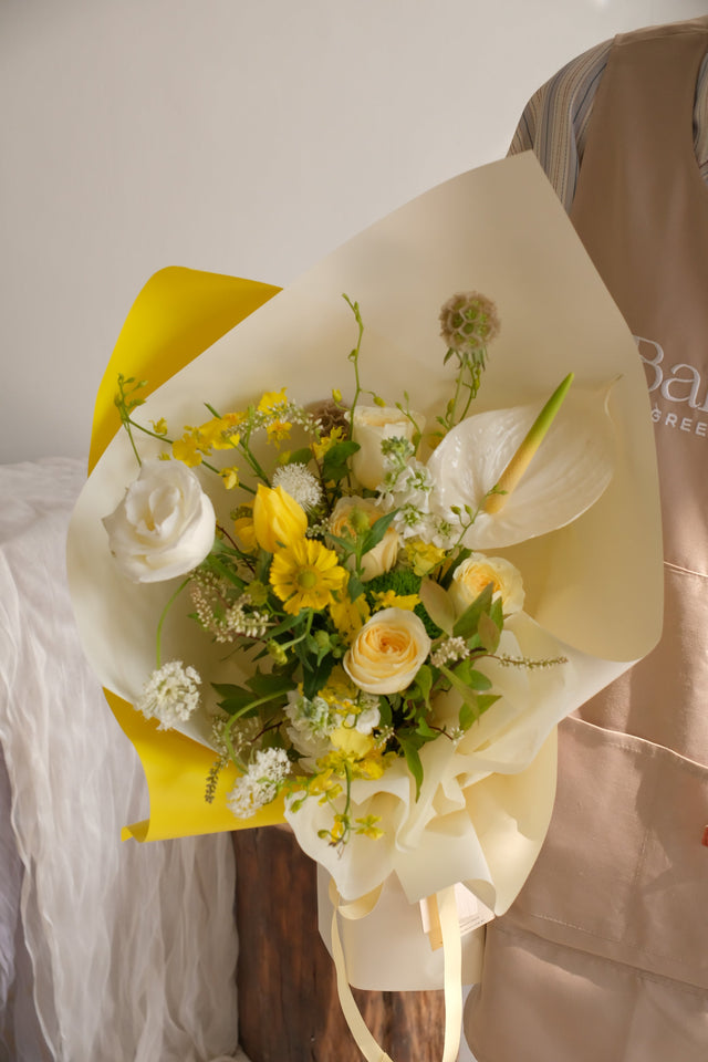 Omakase - Make Lemonade Vase Arrangement by Bamboo Green Florist, Penang