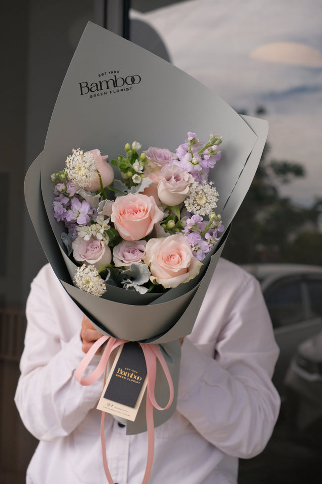 Flower Market Bouquet by Bamboo Green Florist, Penang
