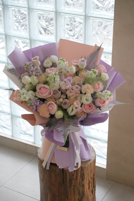 Beauty Bush Bouquet by Bamboo Green Florist, Penang