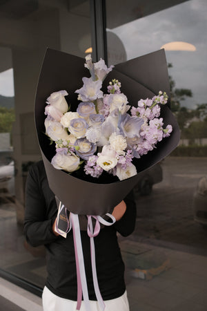 Omakase Bouquet (Purple) by Bamboo Green Florist, Penang, photo 2