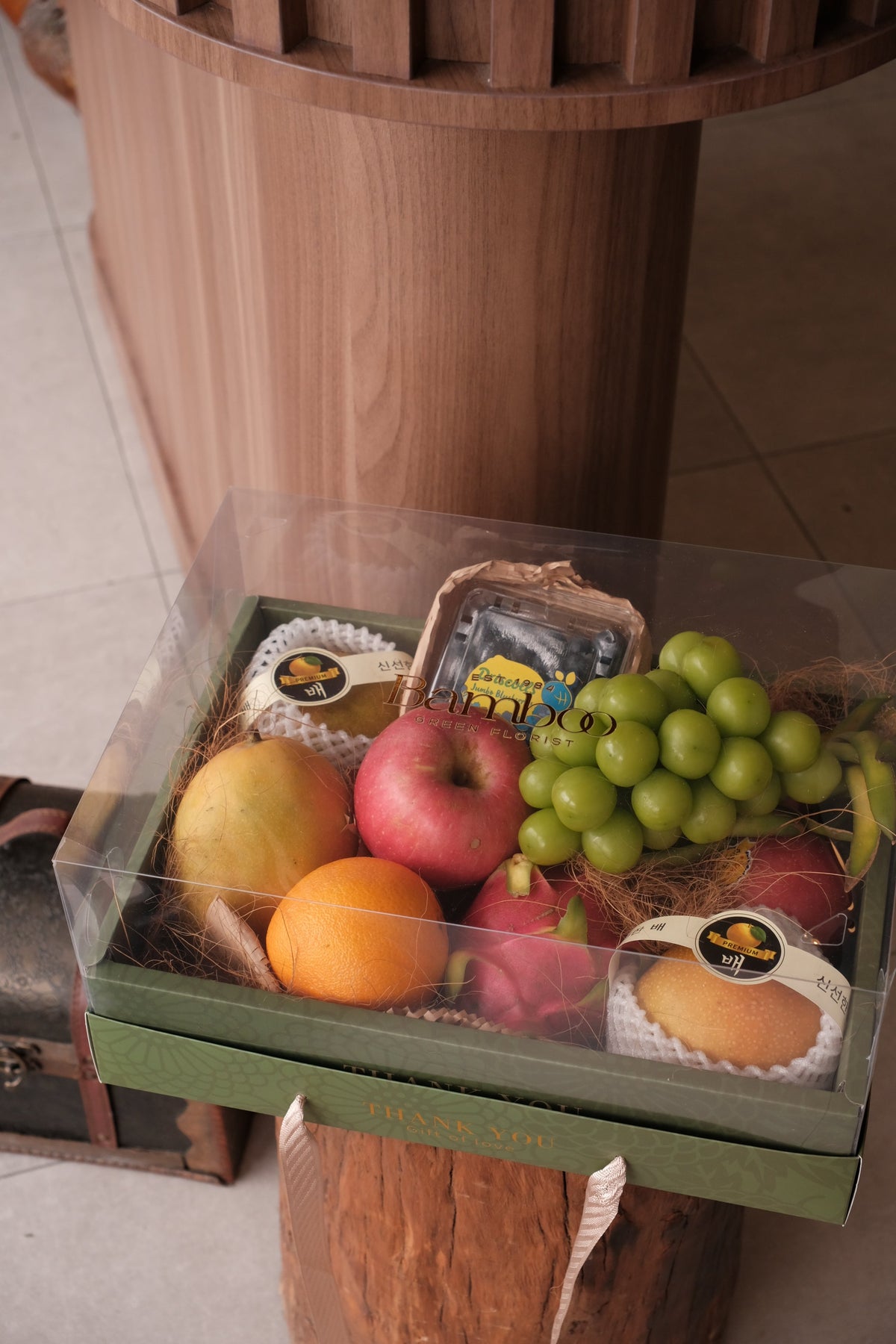 Naza Nara Fruit Hamper by Bamboo Green Florist, Penang