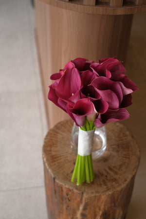 Calla Lilies (Burgundy) by Bamboo Green Florist, Penang