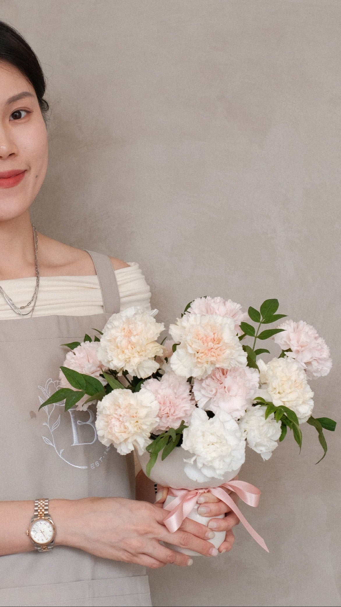 Quaintrelle Vase Arrangement by Bamboo Green Florist, Penang, photo 2