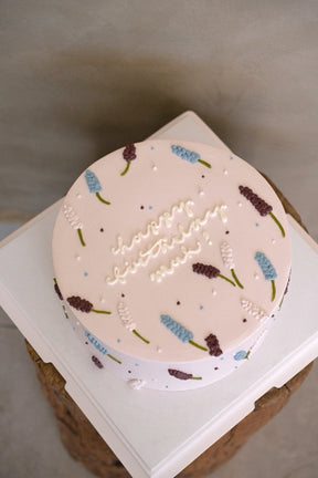Lavender Cake by Bamboo Green Florist, Penang