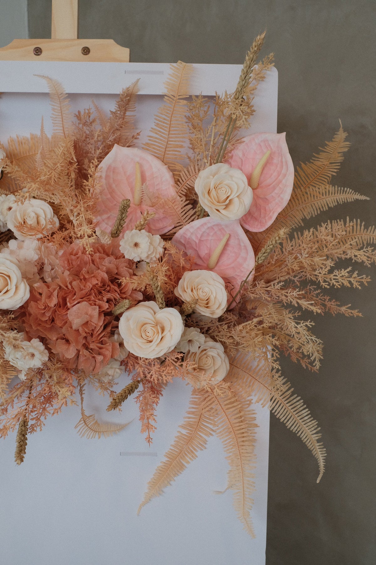 Boho Chic Grand Opening Stand by Bamboo Green Florist, Penang, photo 2
