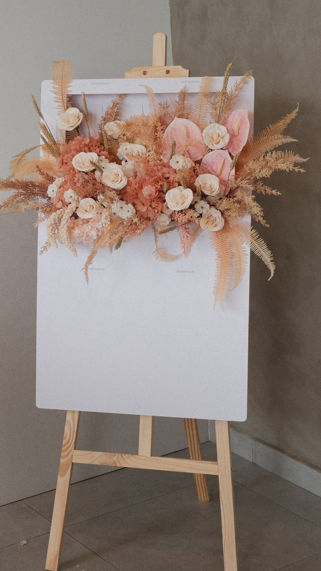 Boho Chic Grand Opening Stand by Bamboo Green Florist, Penang