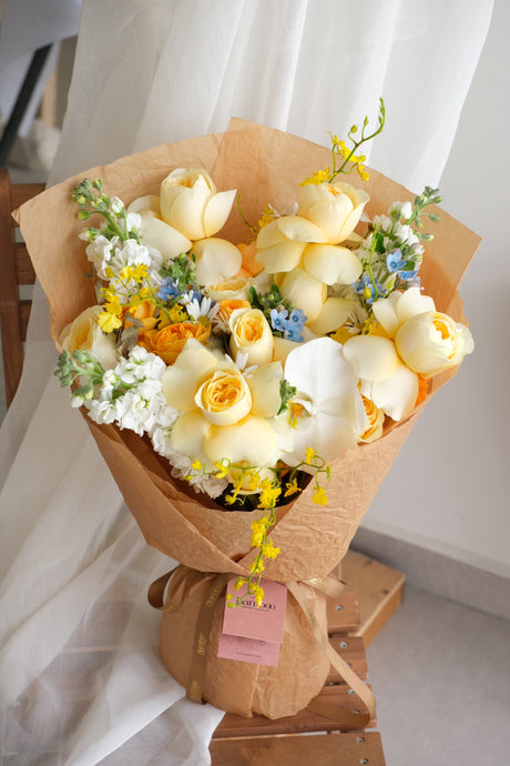 Le Beau Tulip Bouquet by Bamboo Green Florist, Penang, photo 2
