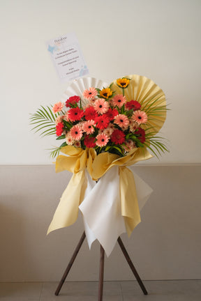 High Spirits Grand Opening Flower Stand by Bamboo Green Florist, Penang