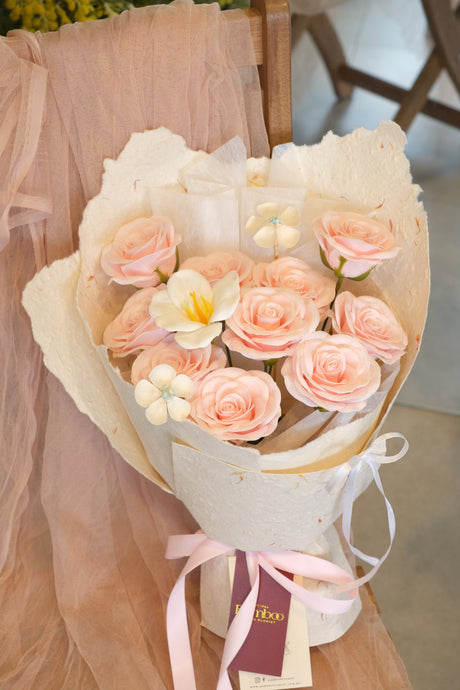 The Infinite Muse - Soap Flowers Soap Flower Bouquet by Bamboo Green Florist, Penang