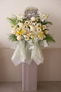 Nat King Condolence Wreath by Bamboo Green Florist, Penang