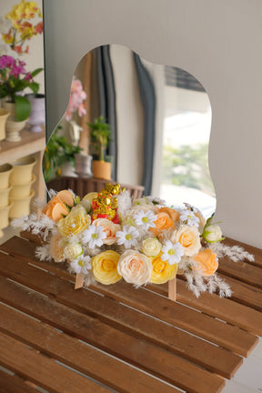 Aura - Table Acrylic Mirror by Bamboo Green Florist, Penang