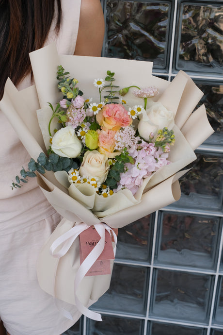 Sweet Surprise Rose Bouquet by Bamboo Green Florist, Penang, photo 2