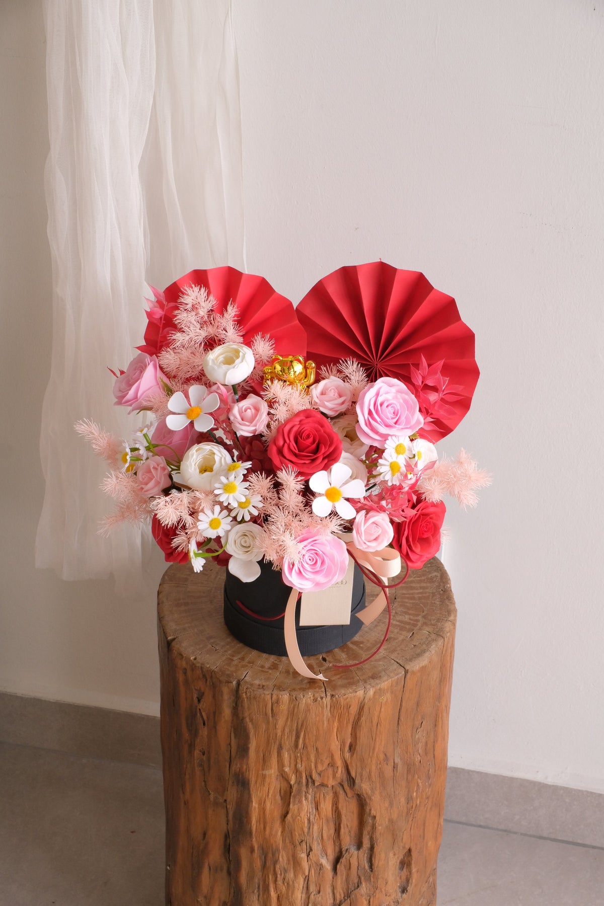 Golden Grace Grand Opening Flowers by Bamboo Green Florist, Penang