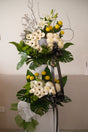 Quaker Condolence Wreath by Bamboo Green Florist, Penang