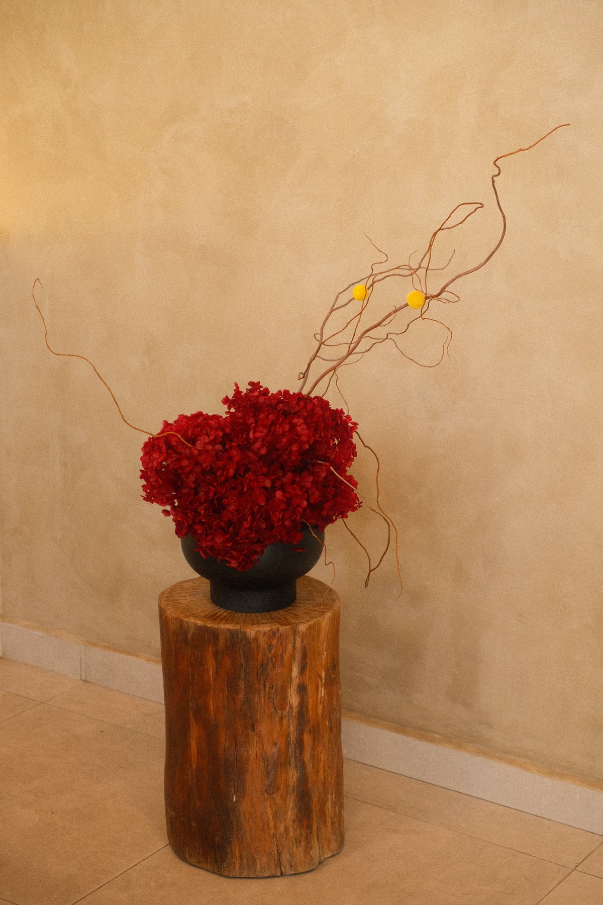 Cinnabar Ink Grand Opening Flowers by Bamboo Green Florist, Penang