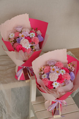 Jajar Soap Flower Bouquet by Bamboo Green Florist, Penang, photo 2