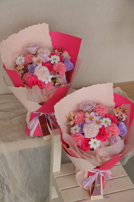 Jajar Soap Flower Bouquet by Bamboo Green Florist, Penang, photo 2