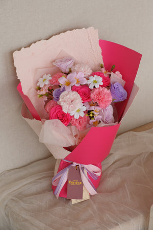 Jajar Soap Flower Bouquet by Bamboo Green Florist, Penang, photo 3