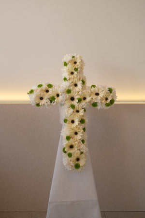 Cross Wreath by Bamboo Green Florist, Penang, photo 4