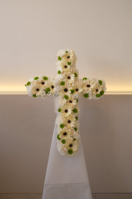 Cross Wreath by Bamboo Green Florist, Penang, photo 4