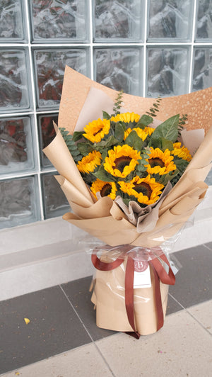 Sunflowers by Bamboo Green Florist, Penang, photo 3