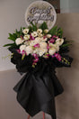 Life Respect Condolence Wreath by Bamboo Green Florist, Penang