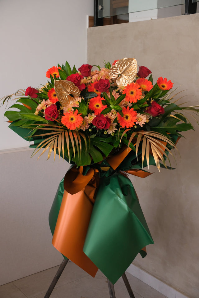 Edwards Grand Opening Flowers by Bamboo Green Florist, Penang