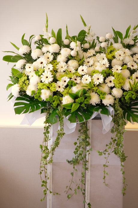GOAT Condolence Wreath by Bamboo Green Florist, Penang, photo 2