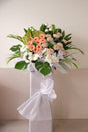 Teak Condolence Flowers by Bamboo Green Florist, Penang