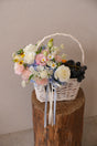 Luxe Care Fruit & Flower Basket by Bamboo Green Florist, Penang