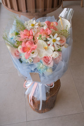 Pastel Mirage Bouquet by Bamboo Green Florist, Penang