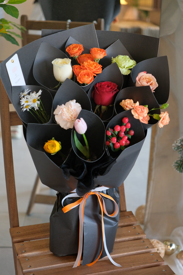 A Bloom for Every Year Bouquet by Bamboo Green Florist, Penang