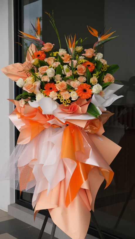 Felix Grand Opening Flowers by Bamboo Green Florist, Penang