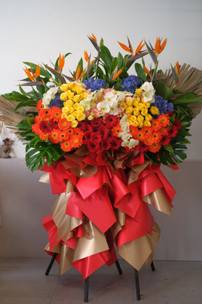 Achievement Avenue Grand Opening Flowers by Bamboo Green Florist, Penang