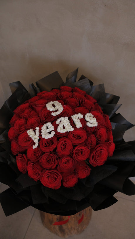 Romantique Rose Bouquet by Bamboo Green Florist, Penang