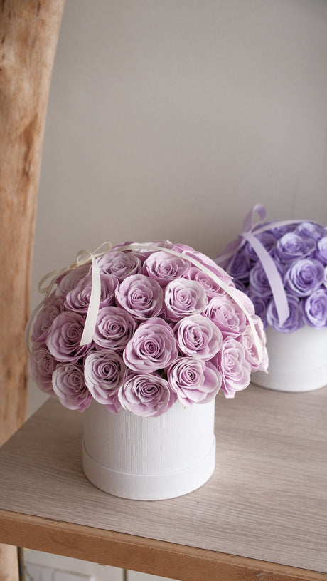 Spring of Waltz - Lavender Purple Soap Flowers Soap Flower Bouquet by Bamboo Green Florist, Penang, photo 2