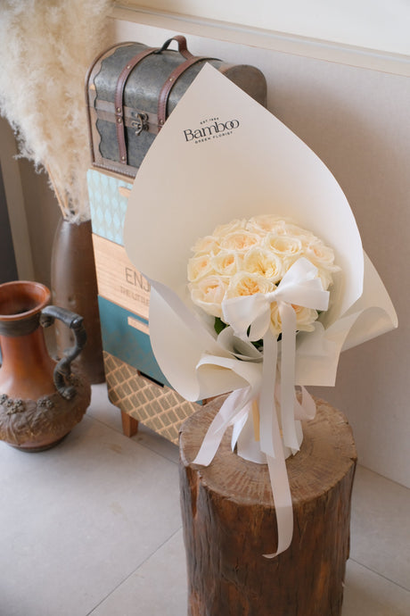 Ruffled Magic Rose Bouquet by Bamboo Green Florist, Penang, photo 2