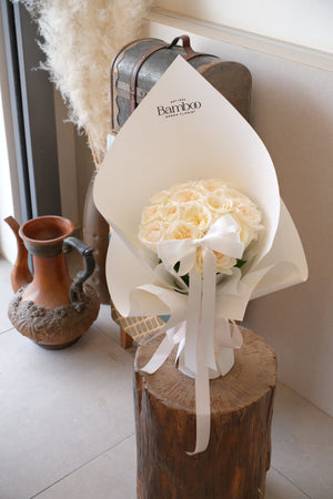 Ruffled Magic Rose Bouquet by Bamboo Green Florist, Penang